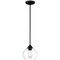 Access Lighting Vintage, LED Pendant, Matte Black Finish, Clear Glass 28103LEDDLP-MBL/CLR - alternate 8